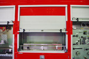 消防車用バーロックシャッター商品のご紹介